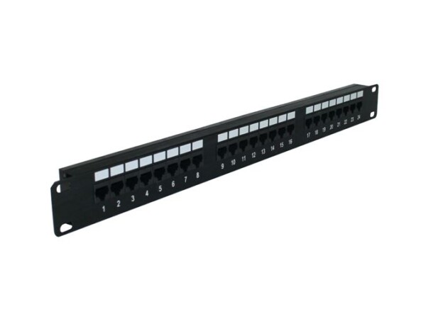 NEC 24 Port RJ45 Patch Panel (FFV24NECBK)