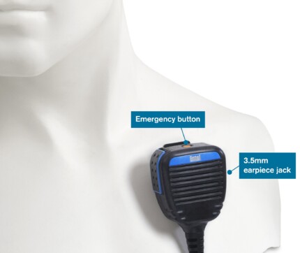 Entel CMP/DT5 Rugged Submersible Remote Speaker Microphone for IECEx models only (CMP/DT5)