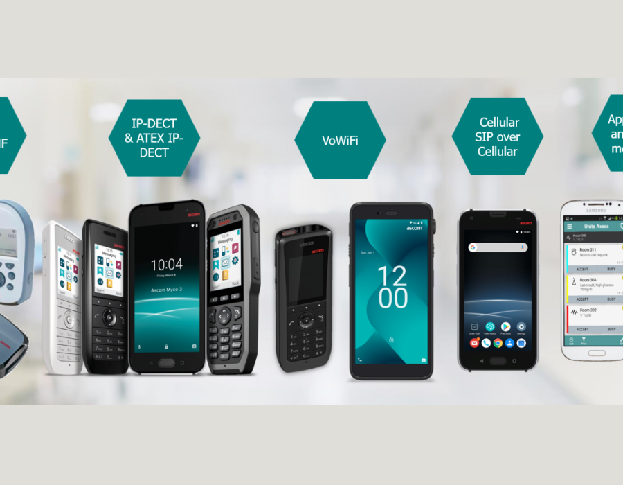 Ascom IP DECT & VoWiFi Mobility Solutions
